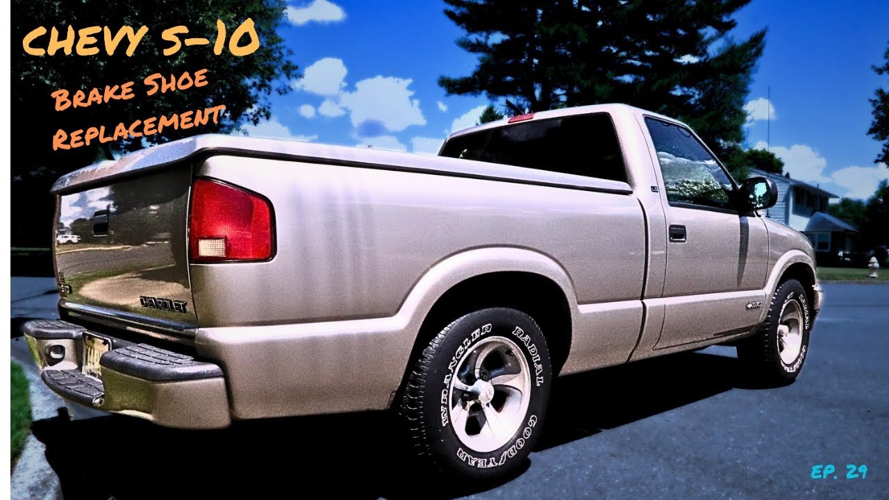 CHEVY S10 Rear Brake Shoe REMOVAL & INSTALL