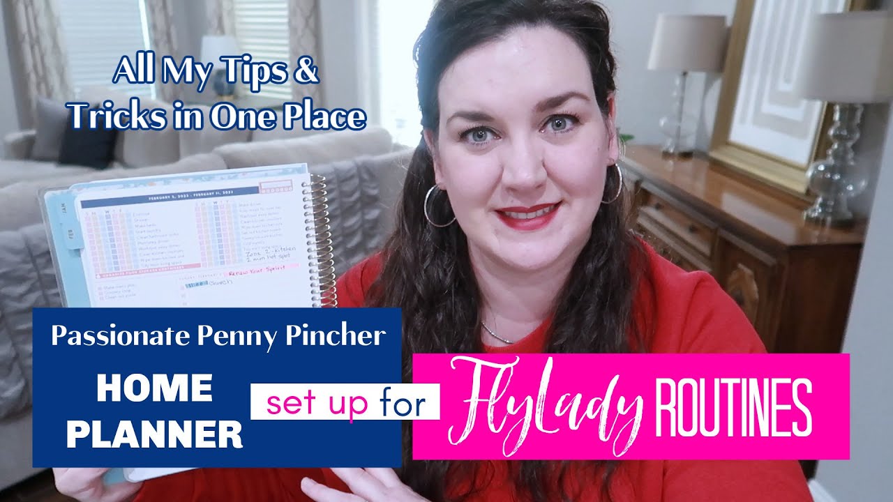 Как использовать планировщик Passsionate Penny Pincher для рутины Flylady