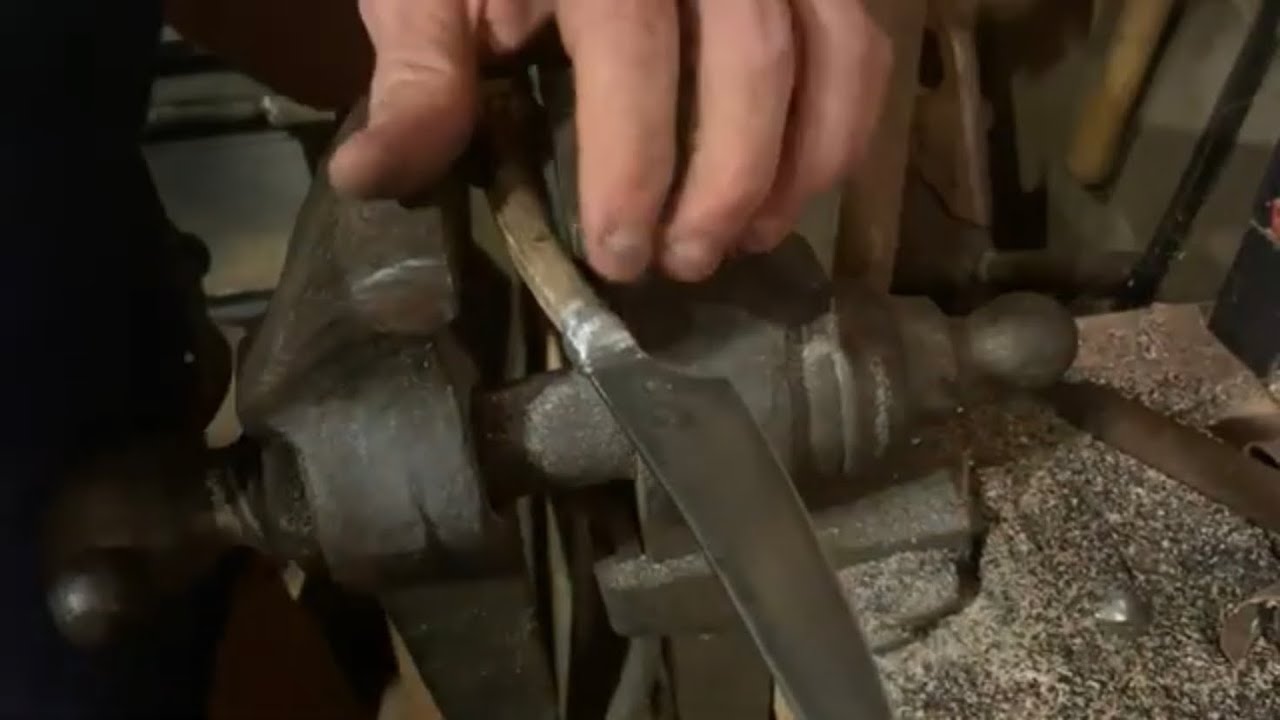 Pouring a pewter bolster