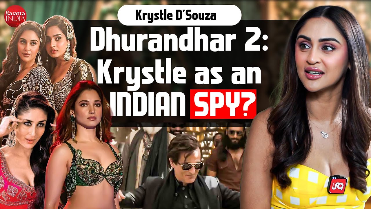 Krystle D'Souza on Dhurandhar 2, Shararat, Indian Spy, Ranveer Singh, Akshaye Khanna & Ayesha Khan