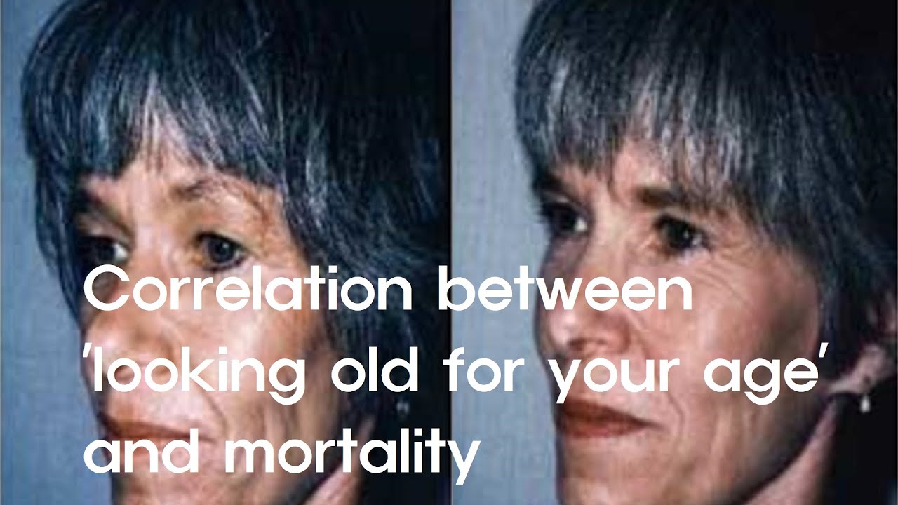 Short Story: Correlation between 'looking old for your age' and mortality