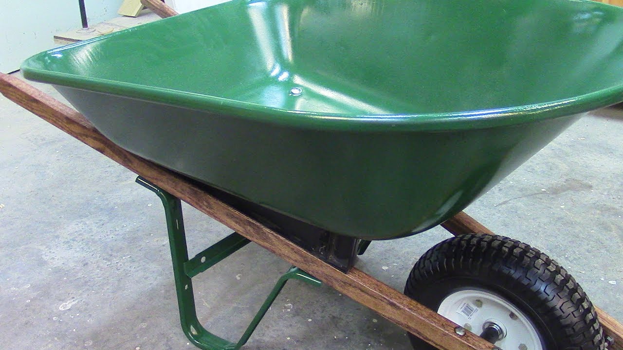 130 Rebuilding a junk wheelbarrow