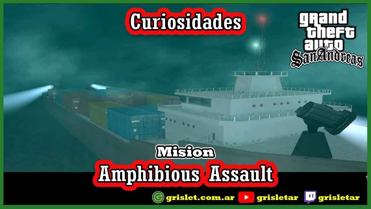 Amphibious Assault - GTA San Andreas - Cosas que QUIZAS no conocias.