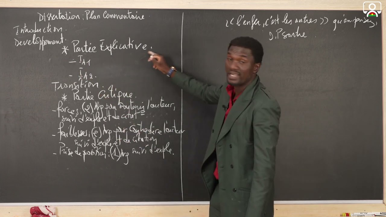Cours - TleA - Philosophie - La dissertation philosophique : Plan commentaire 2/3