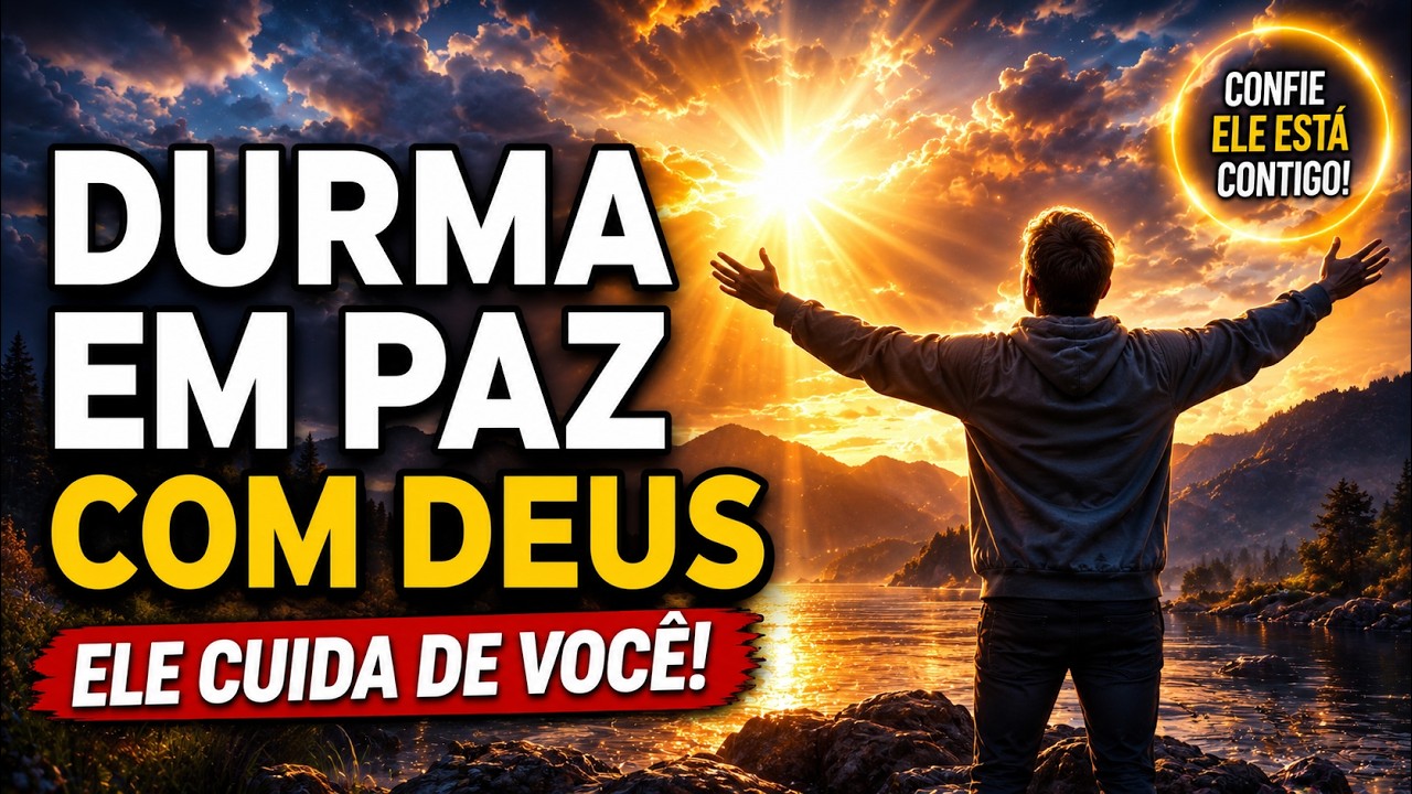 Durma em Paz com Deus 🙏 2 Horas de Louvores Suaves para Dormir