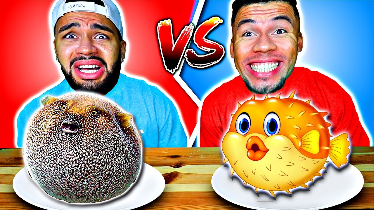 GUMMI ESSEN vs ECHTES ESSEN 25 !!!