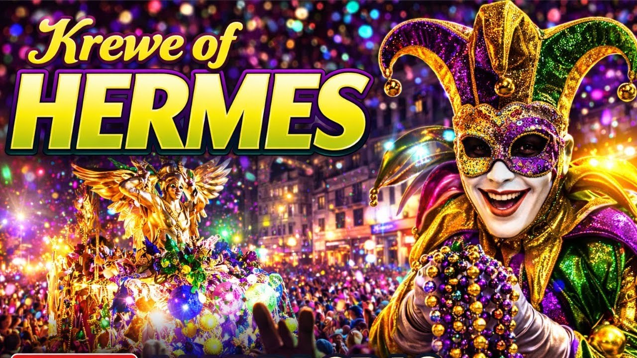 Hermes Parade LIVE • New Orleans Mardi Gras