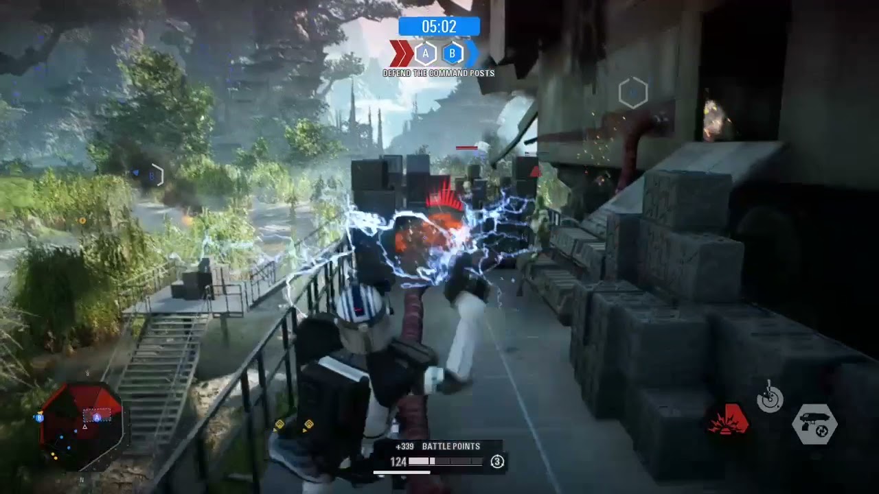 When your own grenade attacks you instead of the enemies