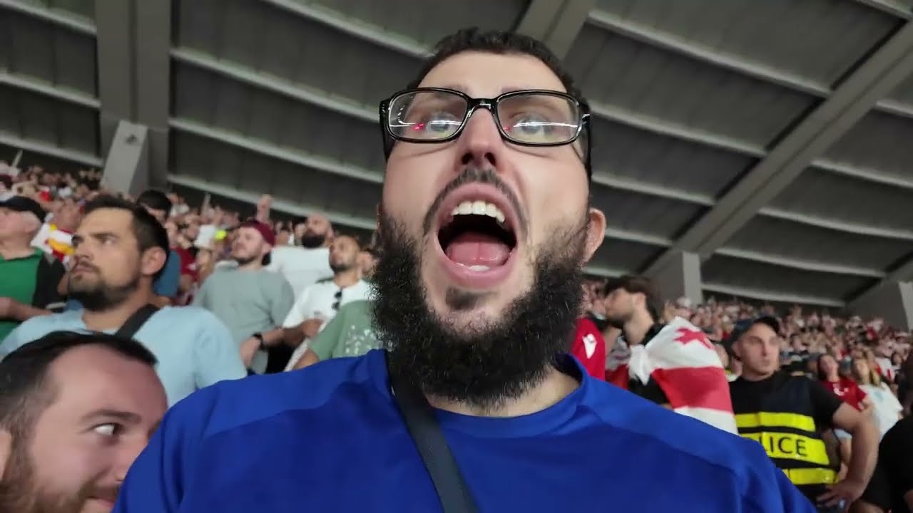 Georgien - Türkei unverdienter Sieg Stadionvlog |Tbilisi brennt 