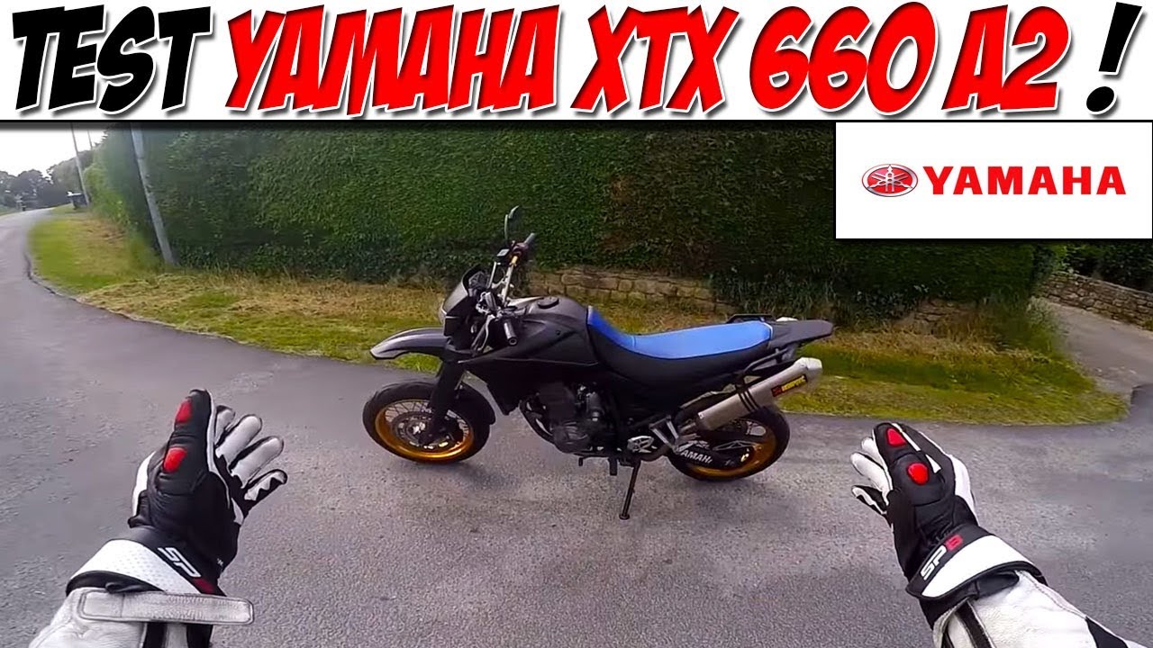 #MotoVlog 38 : TEST YAMAHA XTX 660 / Permis A2 / JE VALIDE !