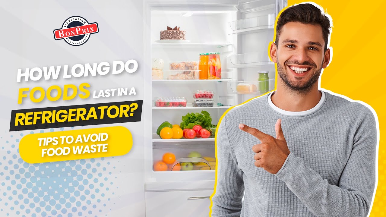 How long do foods last in a refrigerator tips to avoid food waste #refrigerator #appliances #fyp