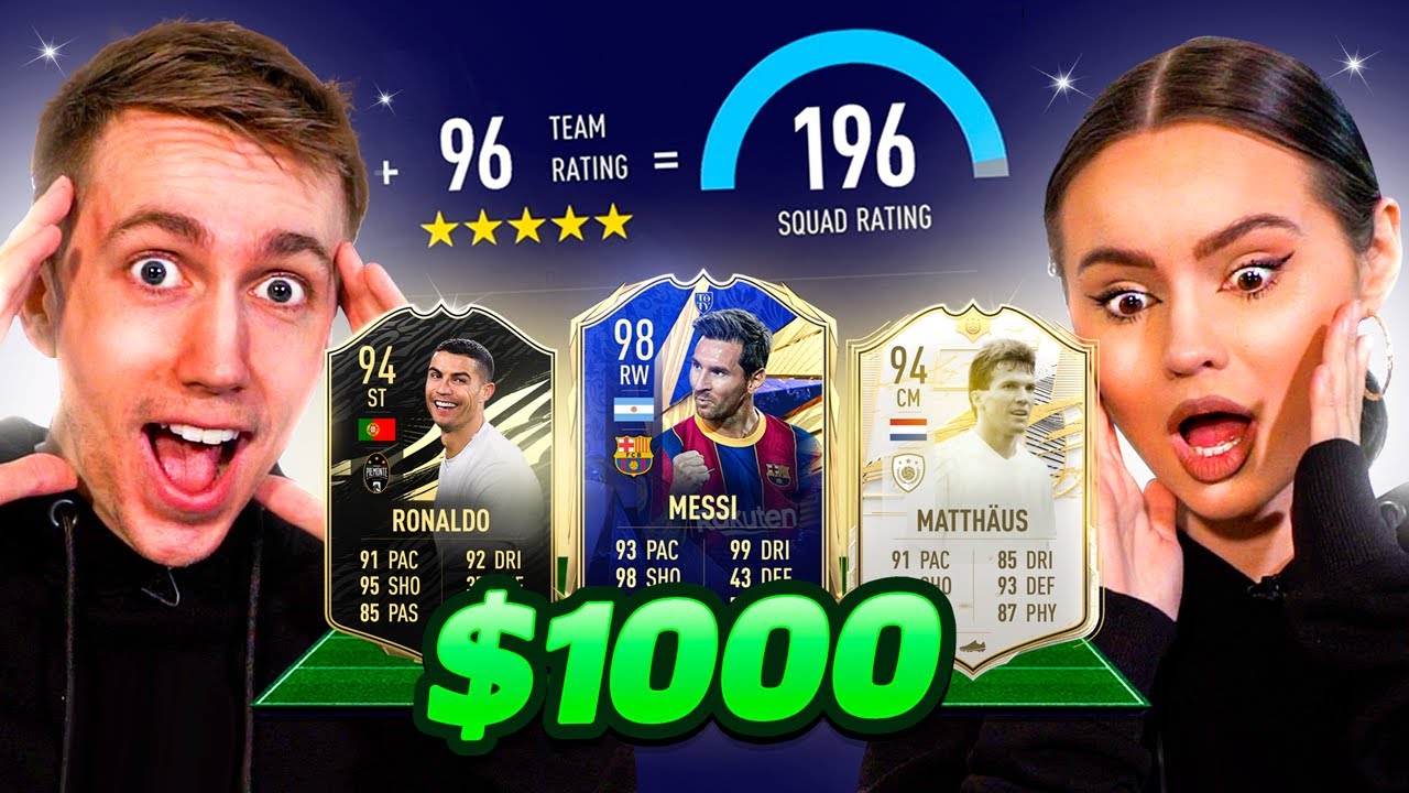 I Bet Talia $1000 She Couldn't Beat My FUT Draft