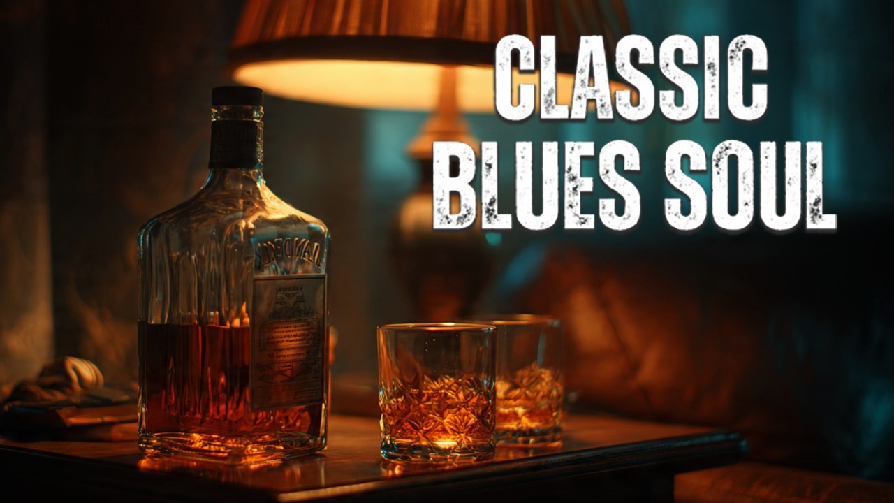Smoky Whiskey Blues Music | Slow Melancholy Guitar for Lonely Late Nights