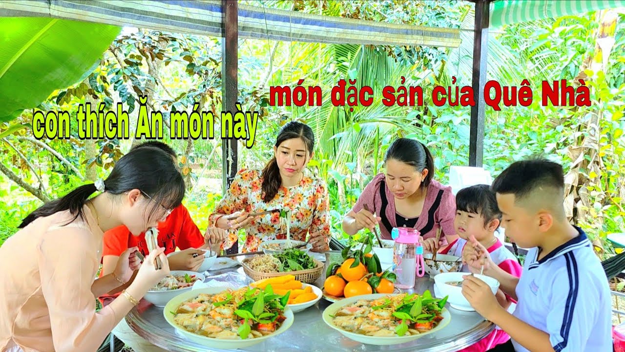 Chị Cùng 2 Cháu Chỉ Muốn Ăn Món Bún Này Khi Về Việt Nam /NHMT