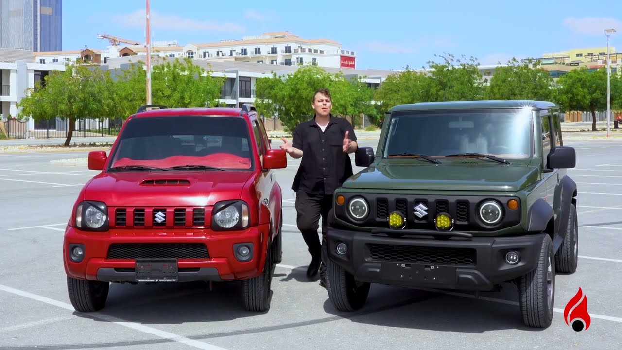 dubizzle cars - new Suzuki Jimny vs old Suzuki Jimny