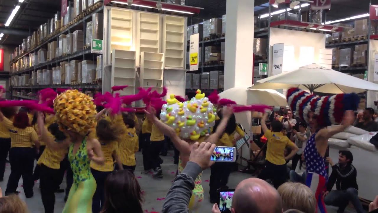 flash mob ikea roma anagnina 24 marzo 2013