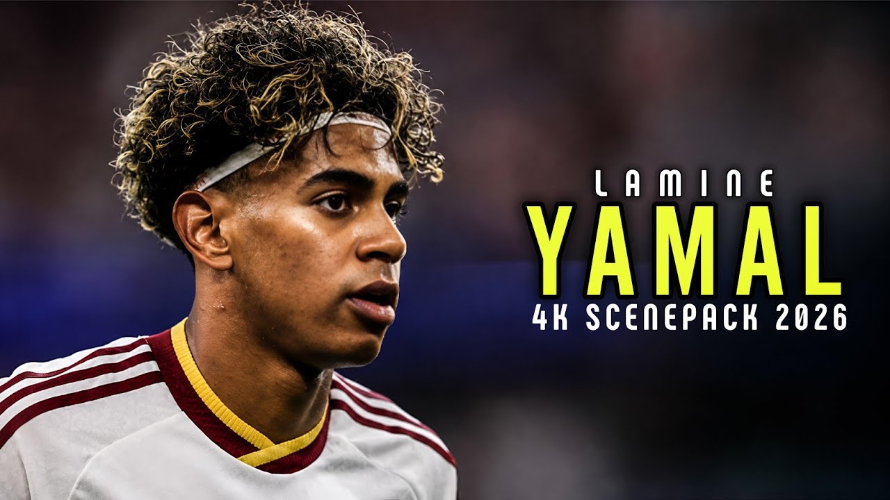 Lamine Yamal Spain 2026 🇪🇸 Free Clips &bull; 4K Scenepack