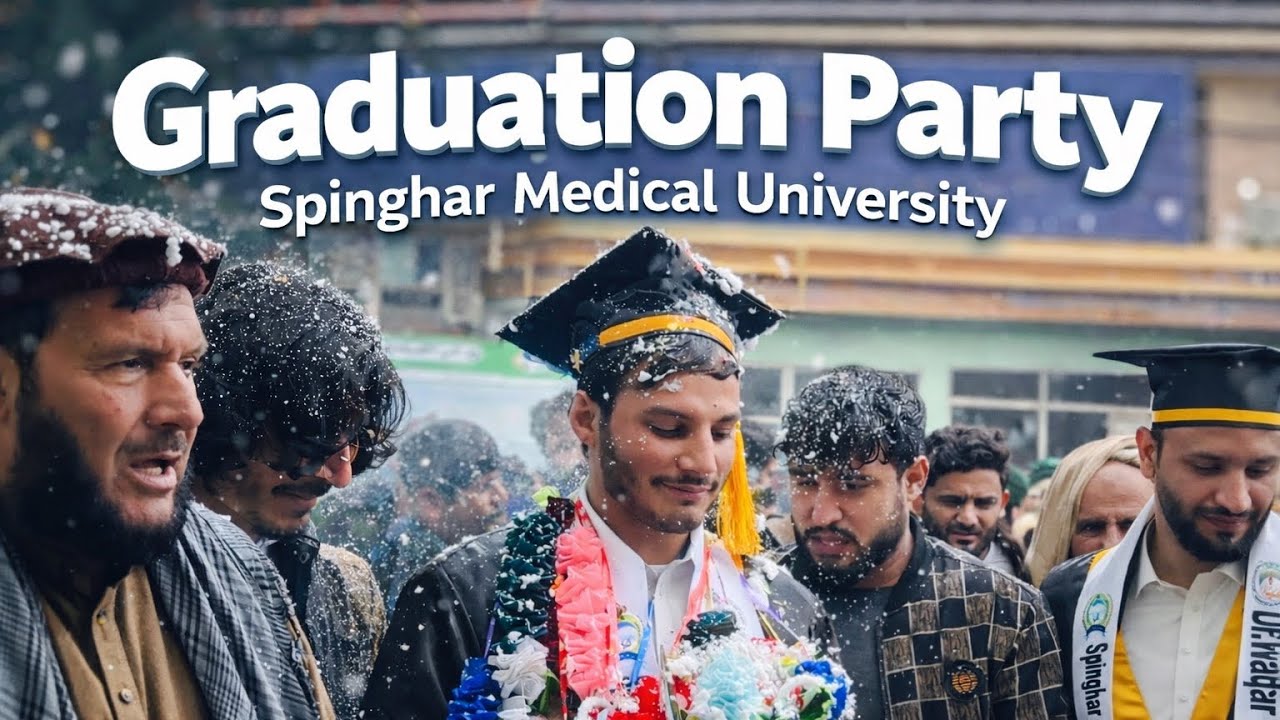 Graduation Party from Spinghar Medical University Nangarhar 2026 🇦🇫 Nice Afghanistan | Nasir Haleemi