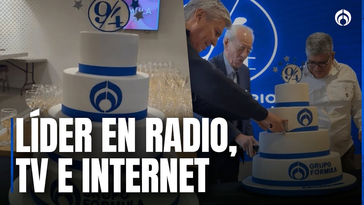 94 a&ntilde;os de &eacute;xito: as&iacute; celebra Grupo F&oacute;rmula su aniversario hist&oacute;rico
