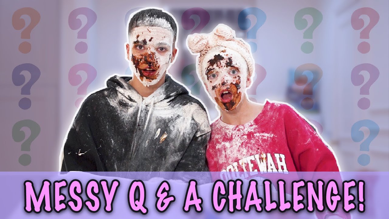 PRINCESS ANDRE: MESSY Q & A CHALLENGE WITH JUNIOR!