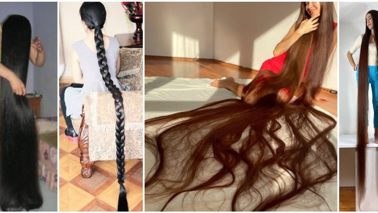 Longest Hair Girls🤯😱| Real Life Rapunzels| Most beautiful hair|Long Hair Goals❤️
