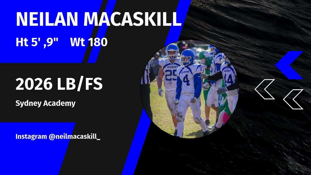 Neilan MacAskill - Senior Highlights