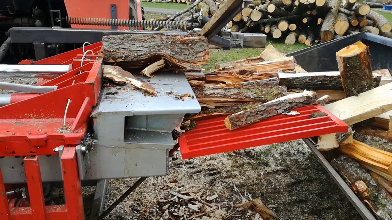 Schichtholzspalter Eigenbau 2