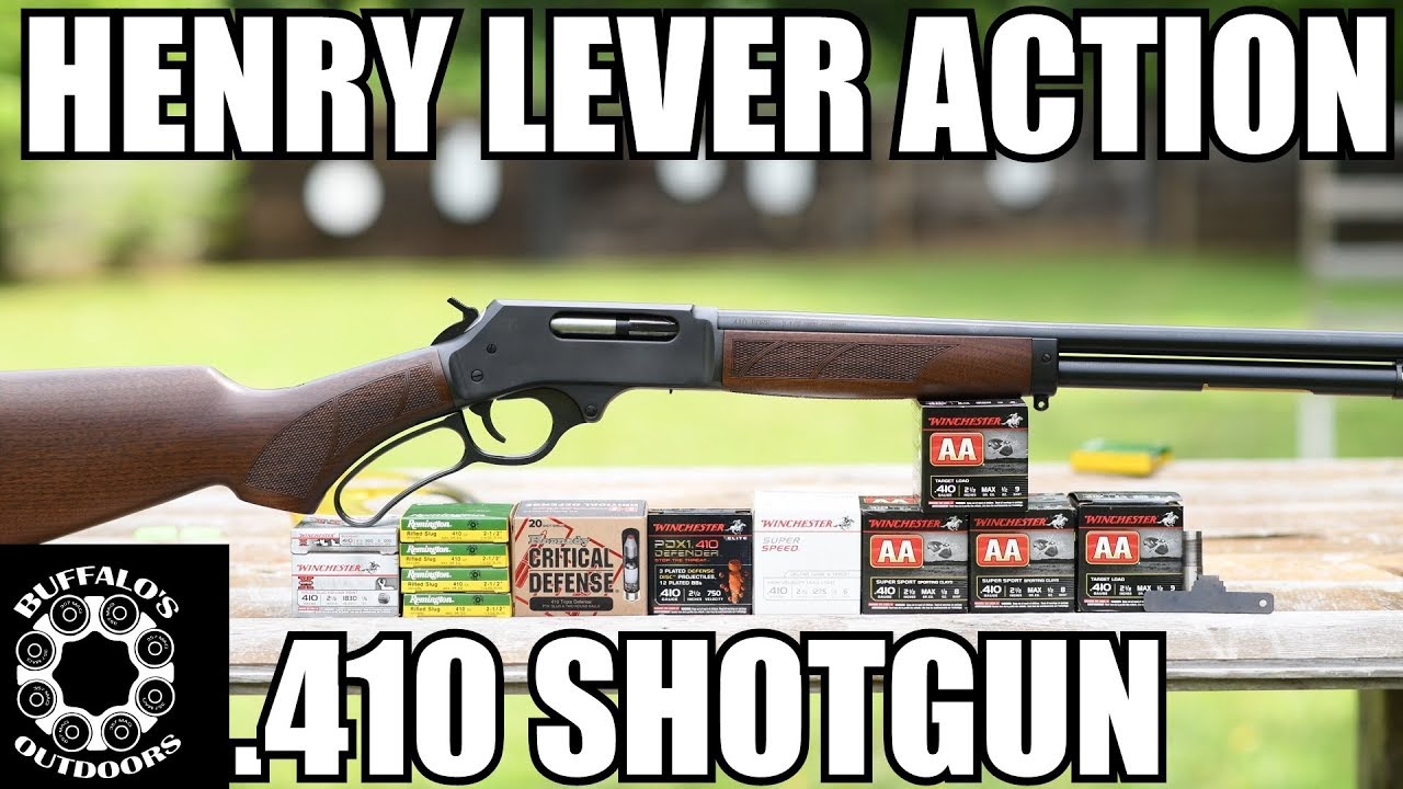 Ружье Henry .410 Lever Action — America's 410