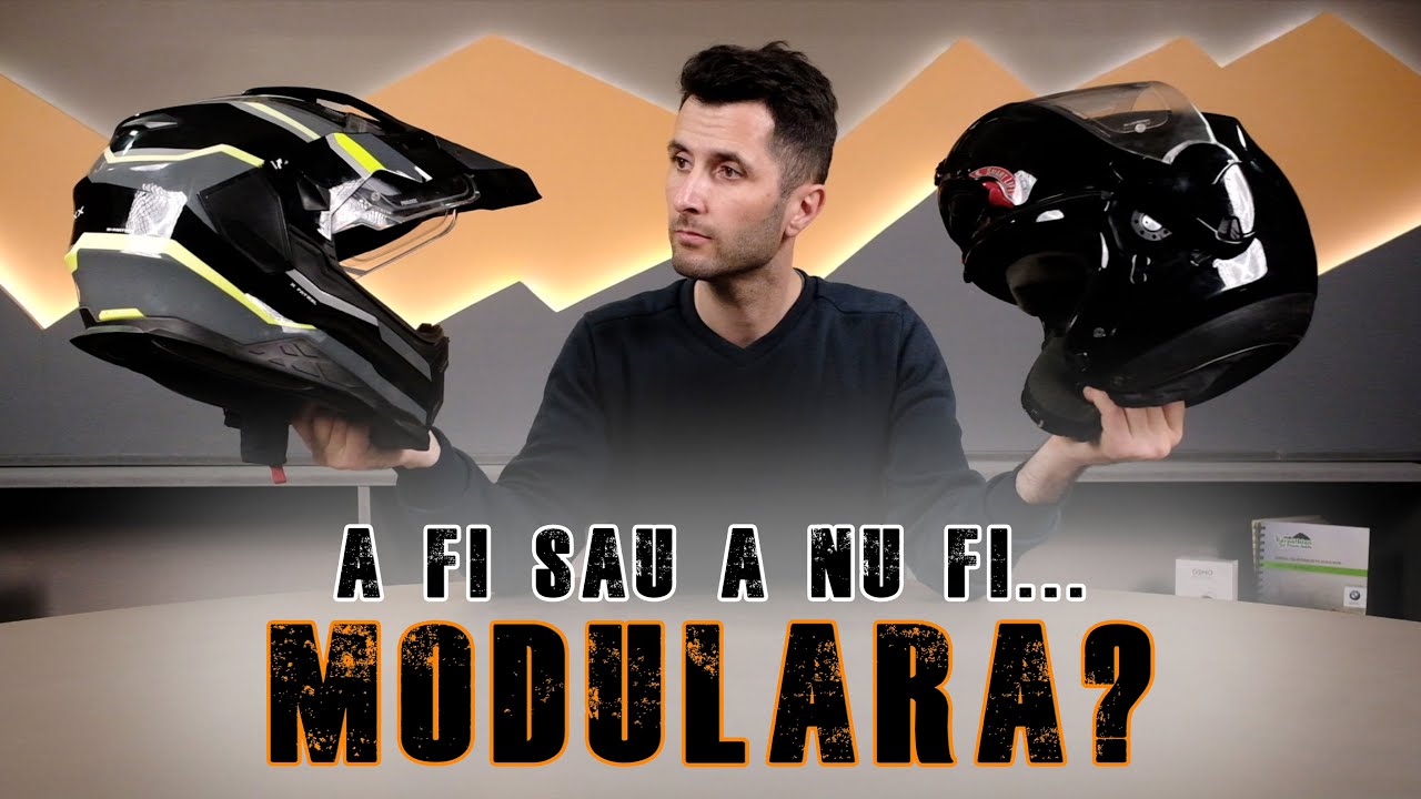 Nu casca modulara/flip-up....alege casca integrala!