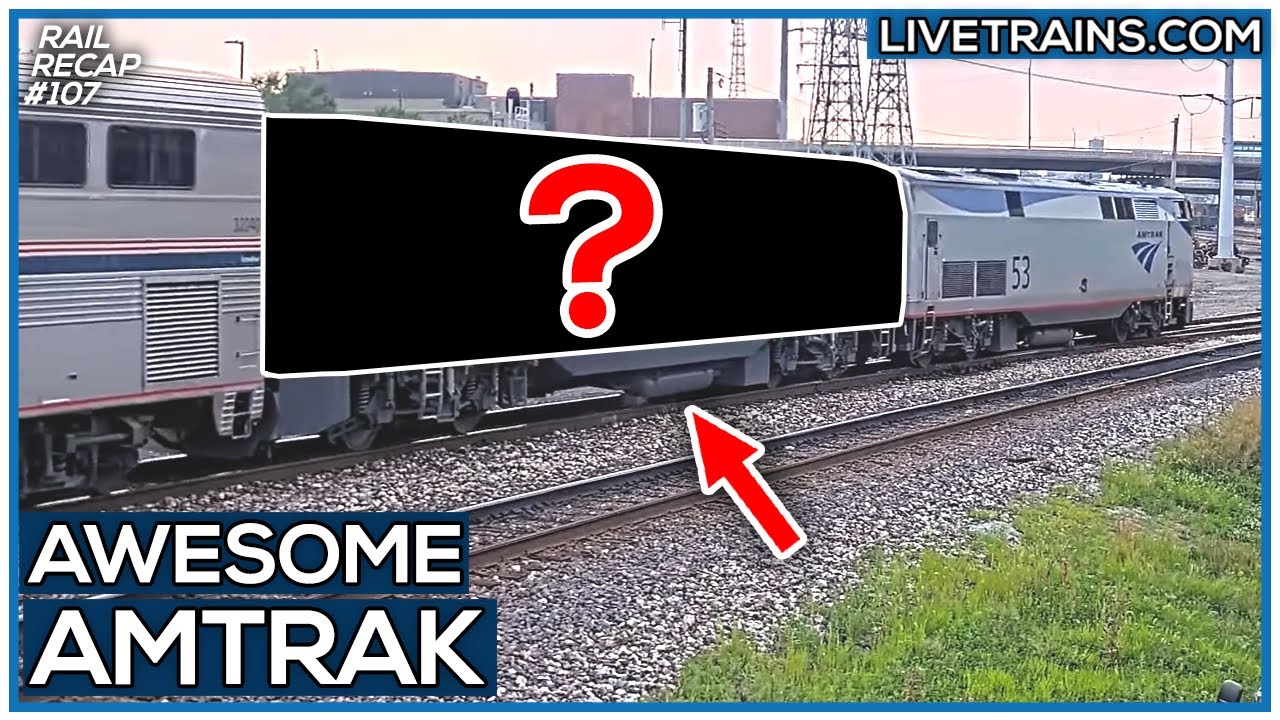 What An AWESOME Amtrak Engine | Rail RECAP #107