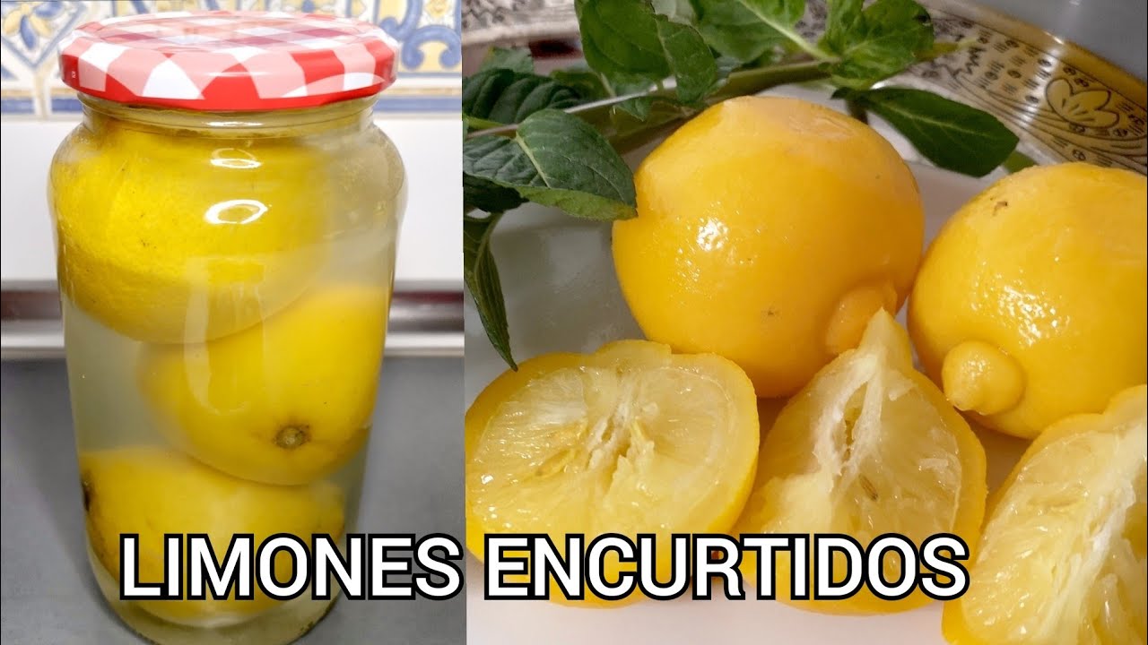 🍋LIMONES CONFITADOS | LIMONES EN SALMUERA | LIMONES ENCURTIDOS | LIMONES EN CONSERVA Marroquis