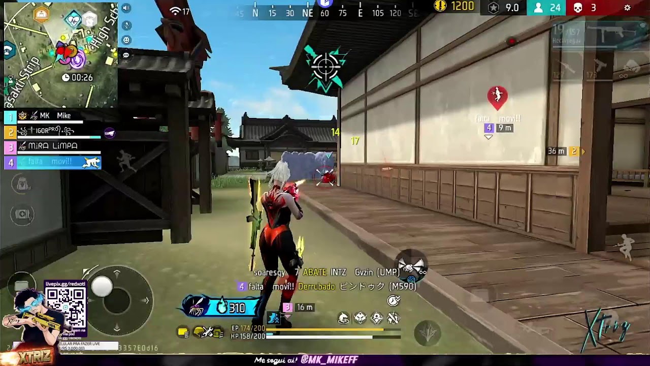 RUMO AO DESAFIANTE FREE FIRE AO VIVO! JOGANDO COM INSCRITOS