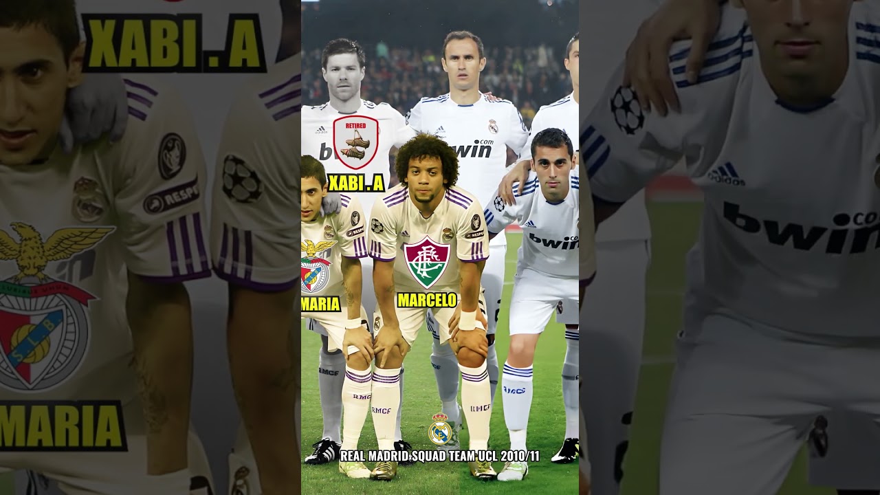 REAL MADRID SQUAD TEAM UCL 2010/2011 vs Barcelona (El Clasico) #bintangbola