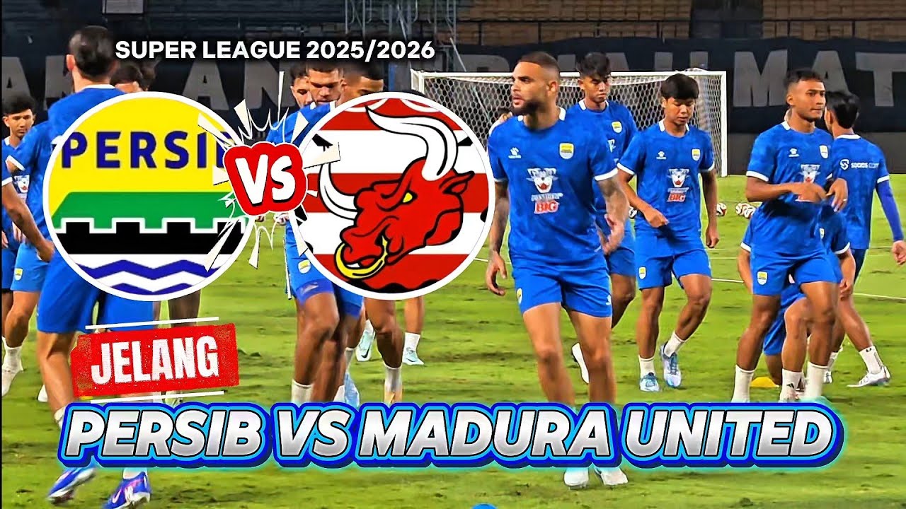 PERSIB VS MADURA UNITED || FEDERICO BARBA: SEMUA PEMAIN SIAP RAIH TIGA POIN