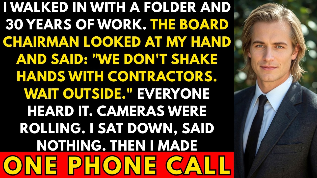 Board Chairman Refused To Shake My Hand — By Morning, $340 Million Was Gone | OFFICE REVENGE