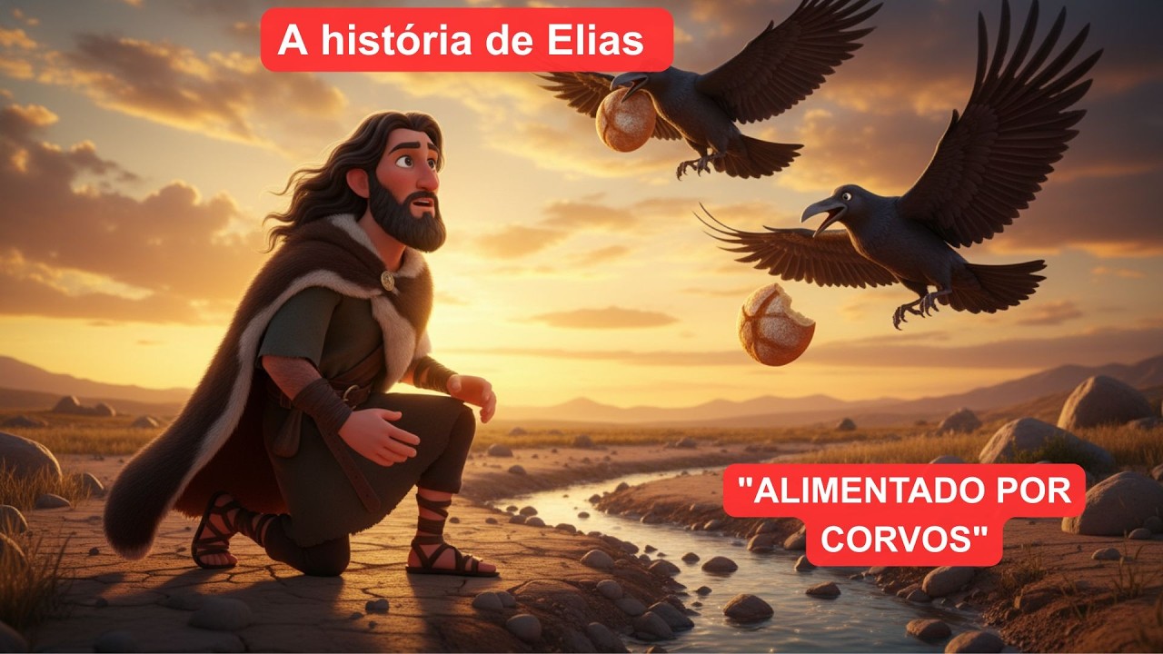 Deus Usou Corvos Para Alimentar um Profeta | Elias – Parte 2.