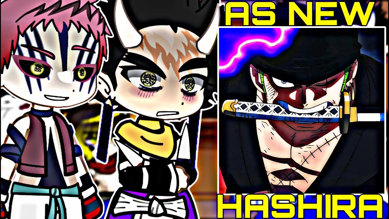 UpperMoons React to Roronoa Zoro as New Hashira || One Piece || Gacha React