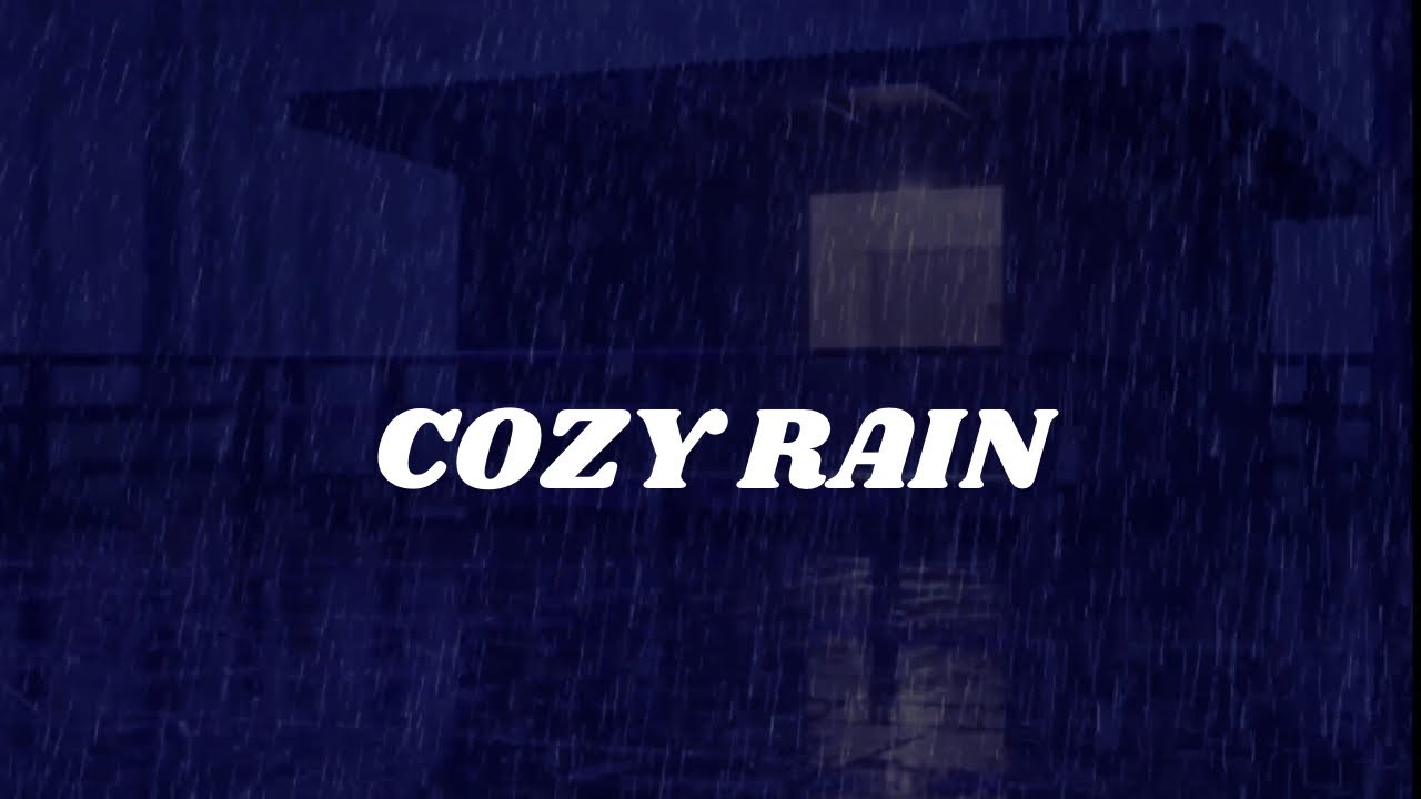 Cozy Cabin Rain at Night 🌧️Deep Sleep Rain Sounds @CozyStormRetreat  #cozyrain#rainsounds#deepsleep 