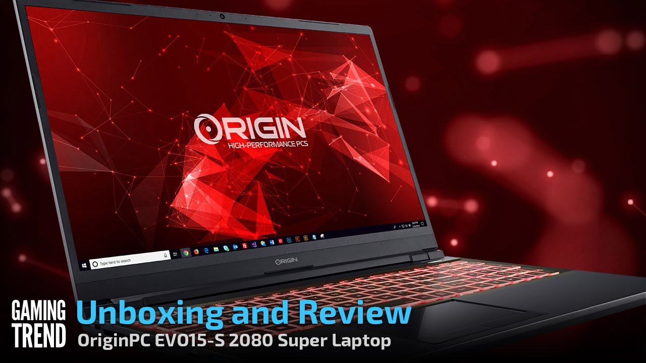 OriginPC EVO15-S 2080 Super Laptop - Unboxing and Review [Gaming Trend]