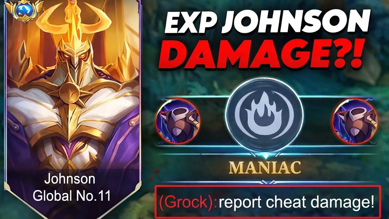 Nobody Expects Johnson in EXP Lane! 🚗💥 | MLBB”