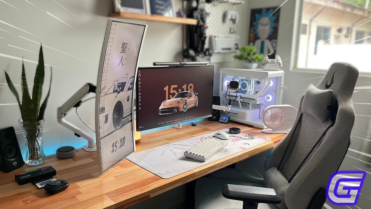 REVELEI MEU SETUP GAMER BRANCO DE 2024 ATUALIZADO