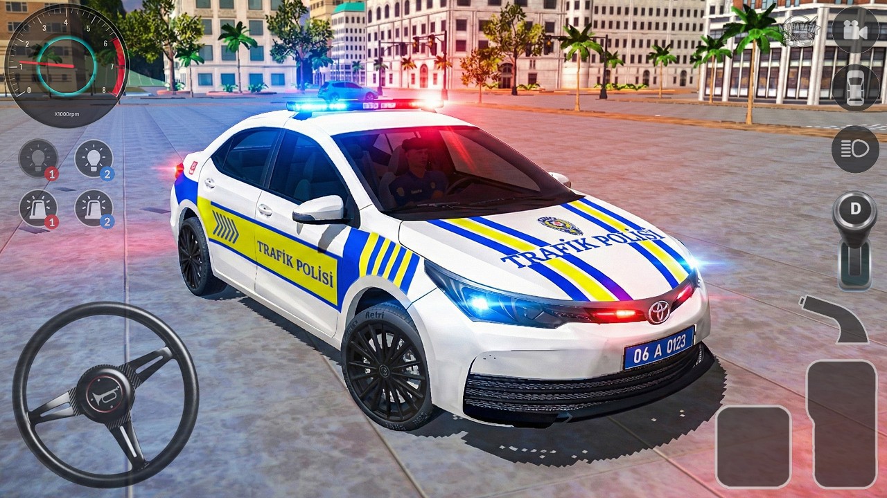 Toyota Corolla Türk Polis Arabası Sürüş Oyunu - Polis Oyunu 2026 #219 - Android GamePlay