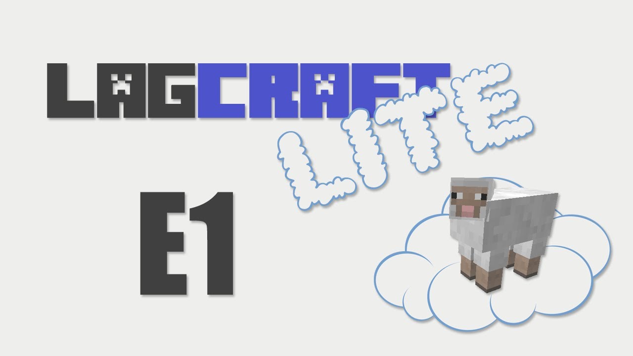 LAGCRAFT Lite E1: Черный Иисус молится за овец -- Minecraft [LAGTV2]