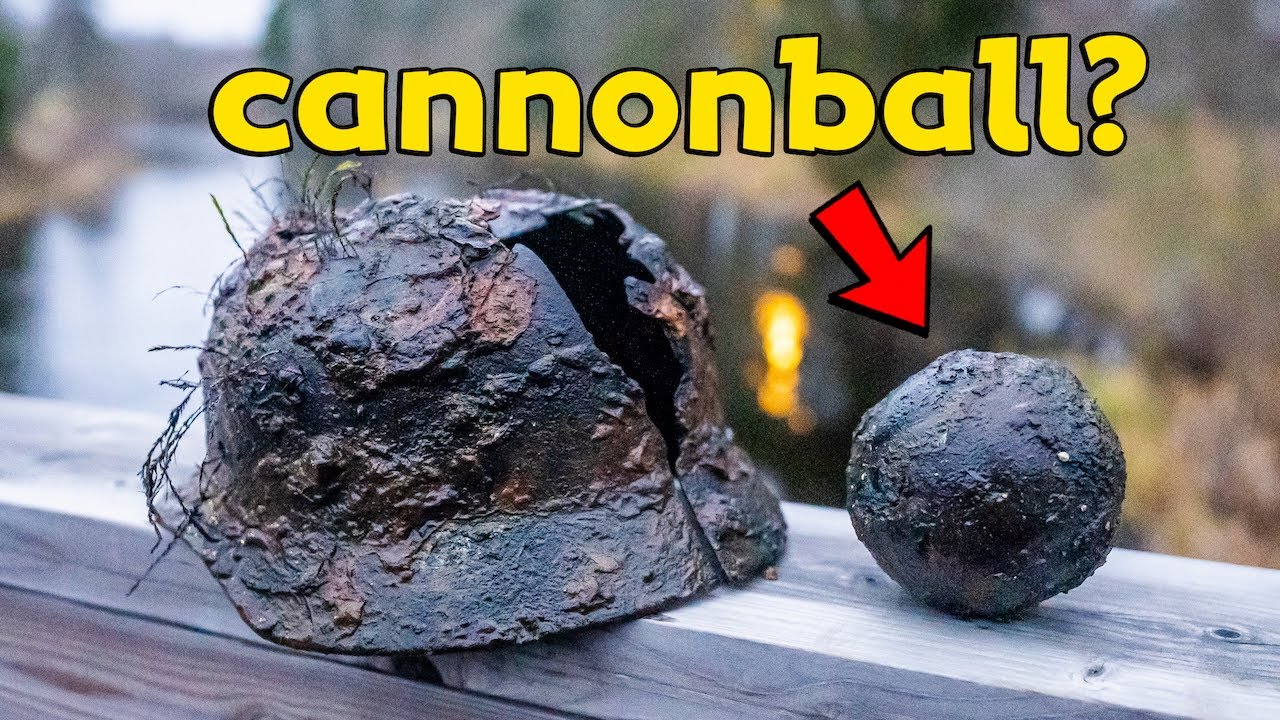 Найдена немецкая каска времён Второй мировой войны. Магнитная рыбалка.