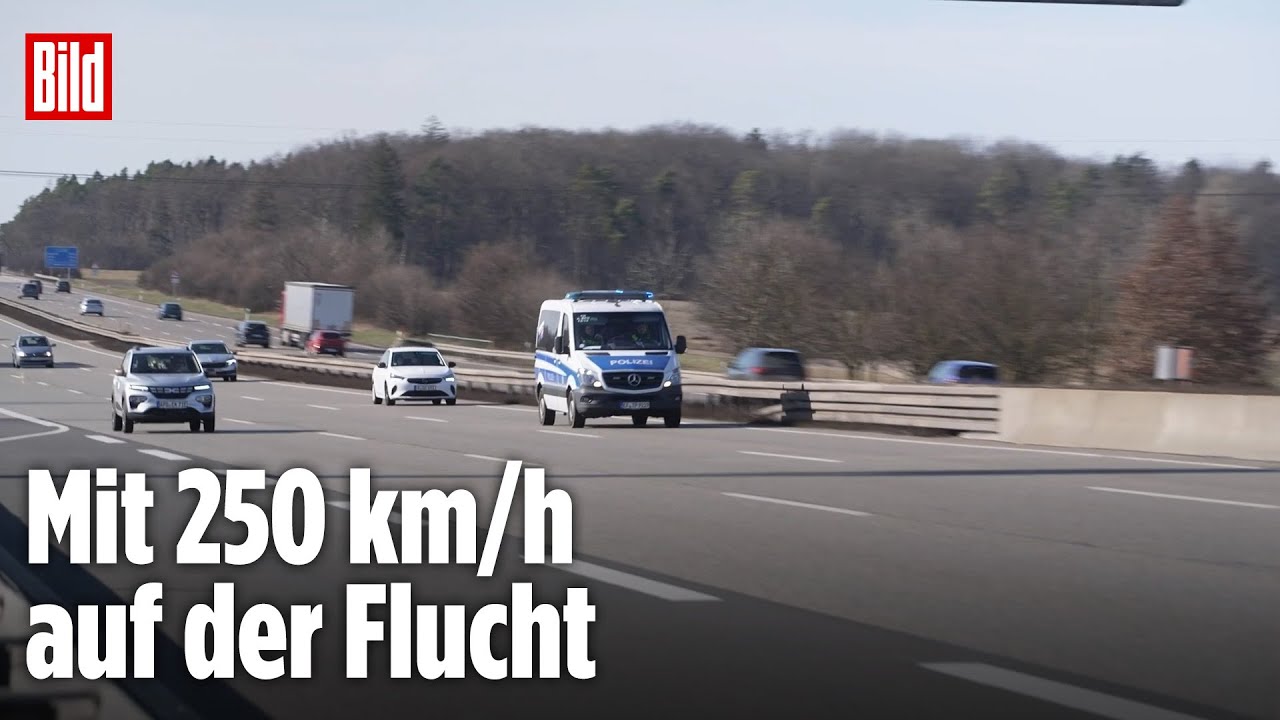 Thüringen: Irre Verfolgungsjagd auf der A4