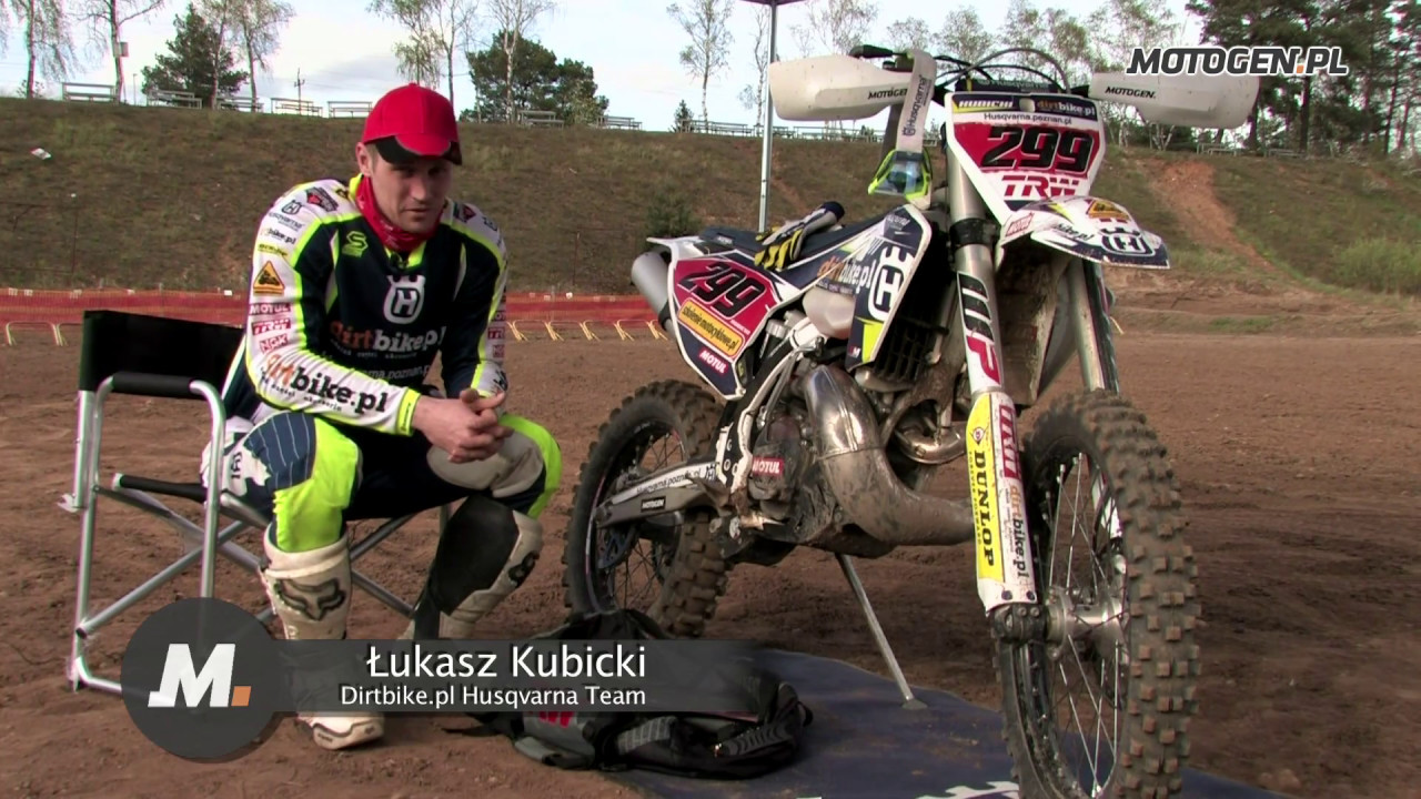 Łukasz Kubicki z Dirtbike.pl Husqvarna Team o produktach TRW: klocki, tarcze hamulcowe i sprzęgło