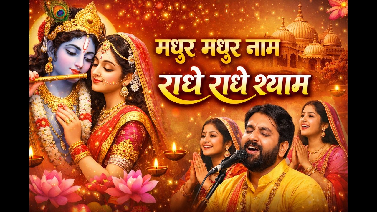 मधुर मधुर नाम राधे राधे श्याम | Jai Radhe Shyam Bhajan | Radha Krishna Bhajan 2026