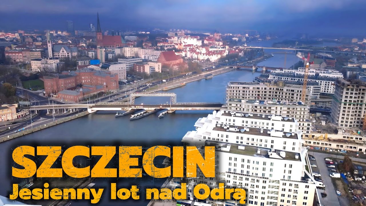 SZCZECIN z lotu ptaka, czyli jesienny kryzys klimatyczny 😉
