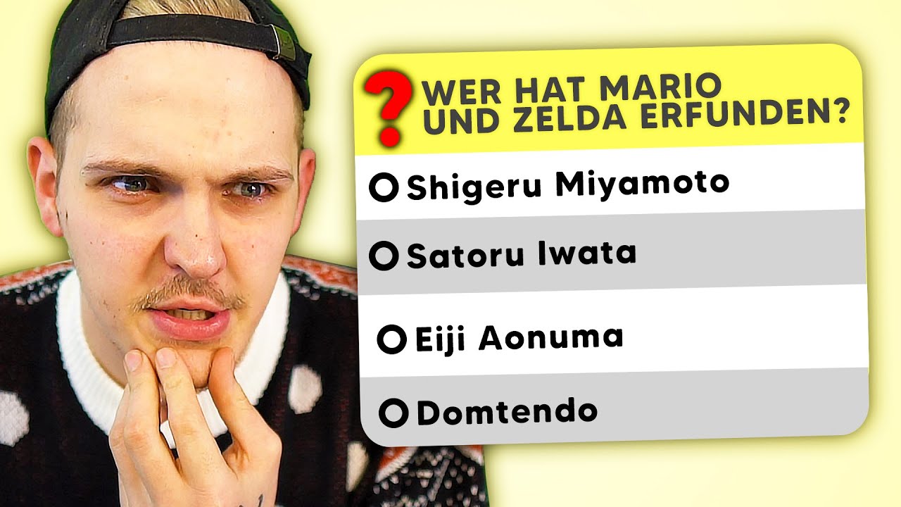 Huebi macht das GROSSE Nintendo-Quiz!