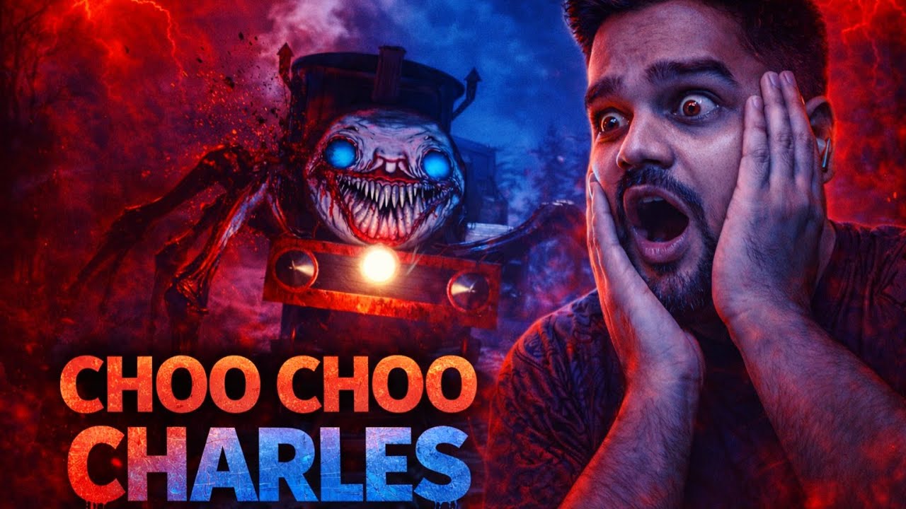 This Spider Train Is Hunting me | Choo Choo Charles Live